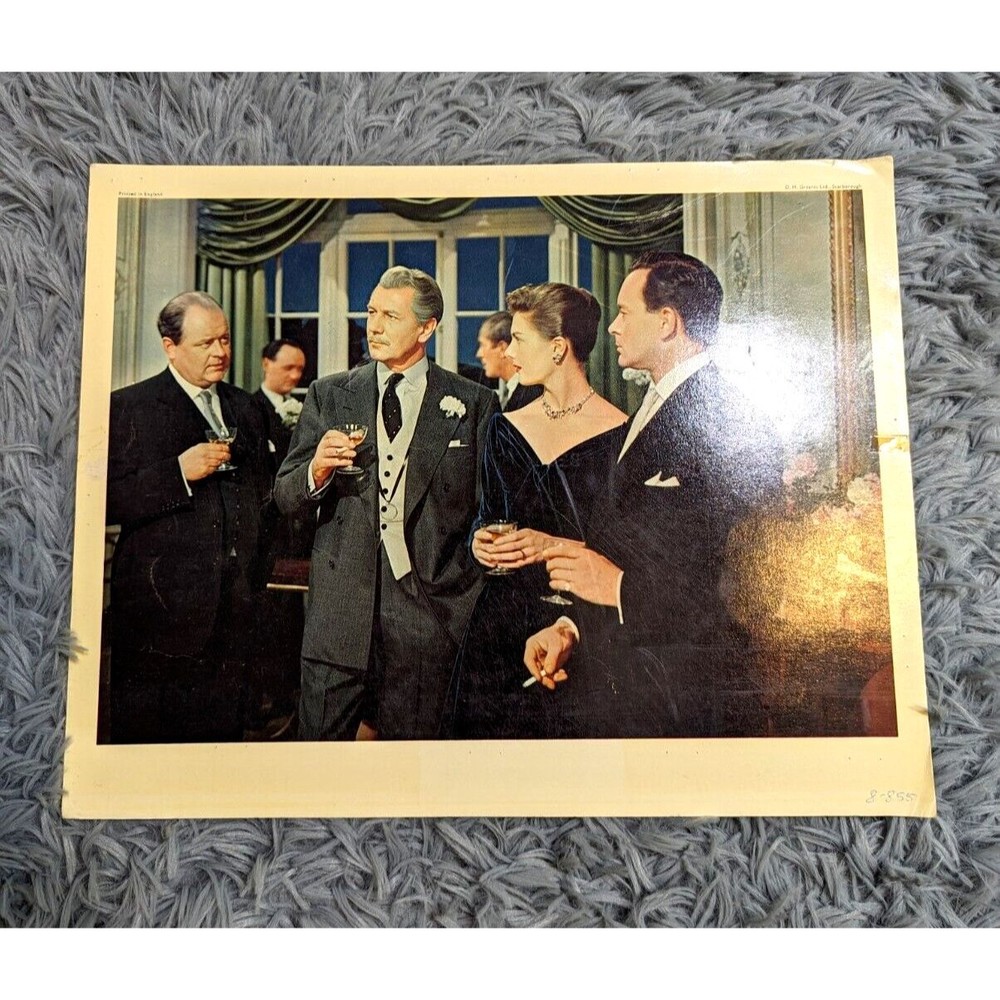 Behind The Mask 1958 Original Lobby Card Movie Poster Michael‎ Redgrave British